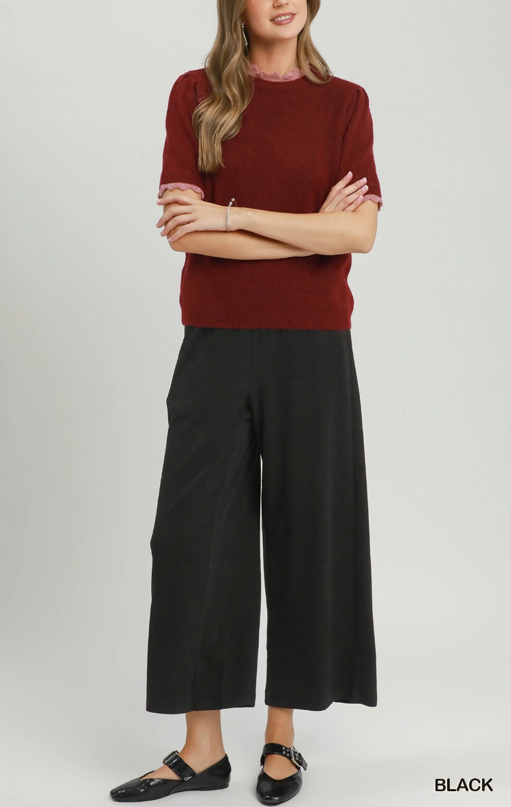 Comfort Classic Pant in Black