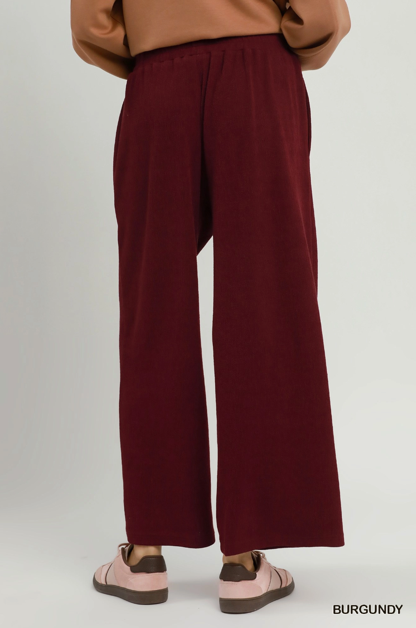 Comfort Classic Pant in Burgundy