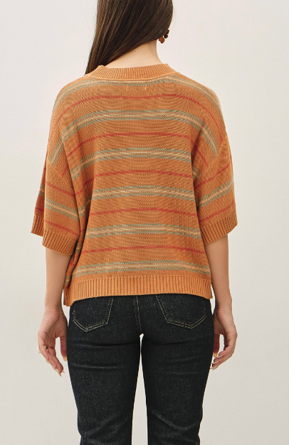 Always Grateful Sweater Top in Cream