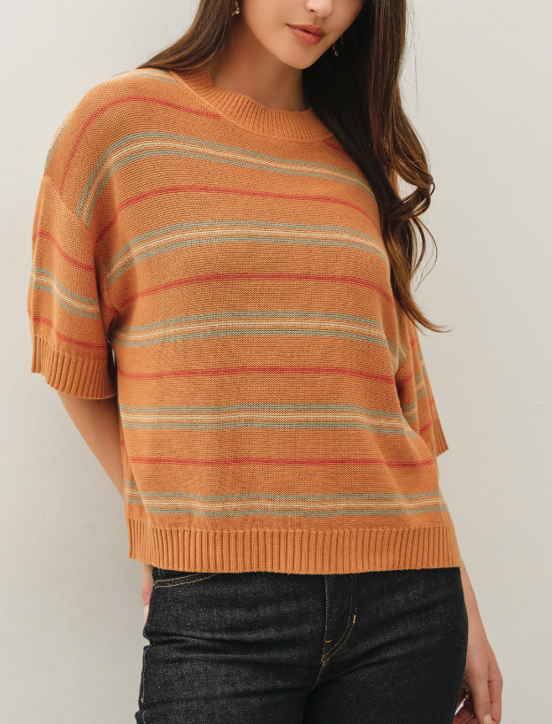 Always Grateful Sweater Top in Cream