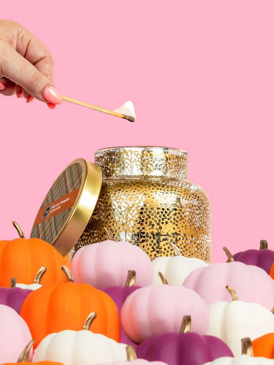 Harvest Pumpkin Candle by Bridgewater