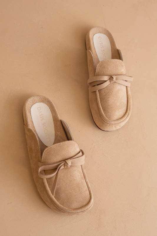 Stevie Suede Slip-On Mule