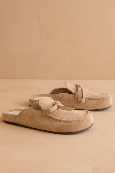 Stevie Suede Slip-On Mule