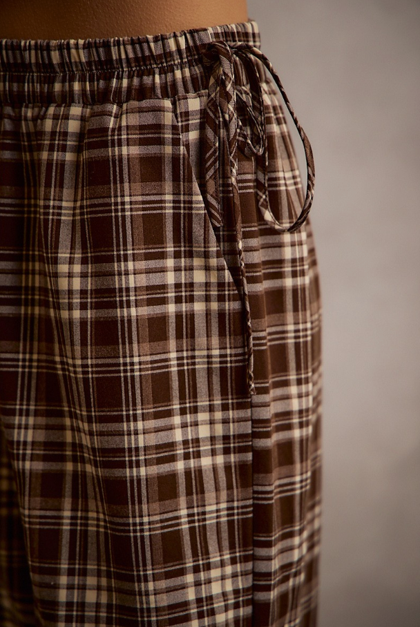 Autumn Hues Plaid Pants