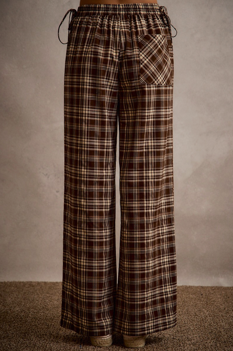 Autumn Hues Plaid Pants