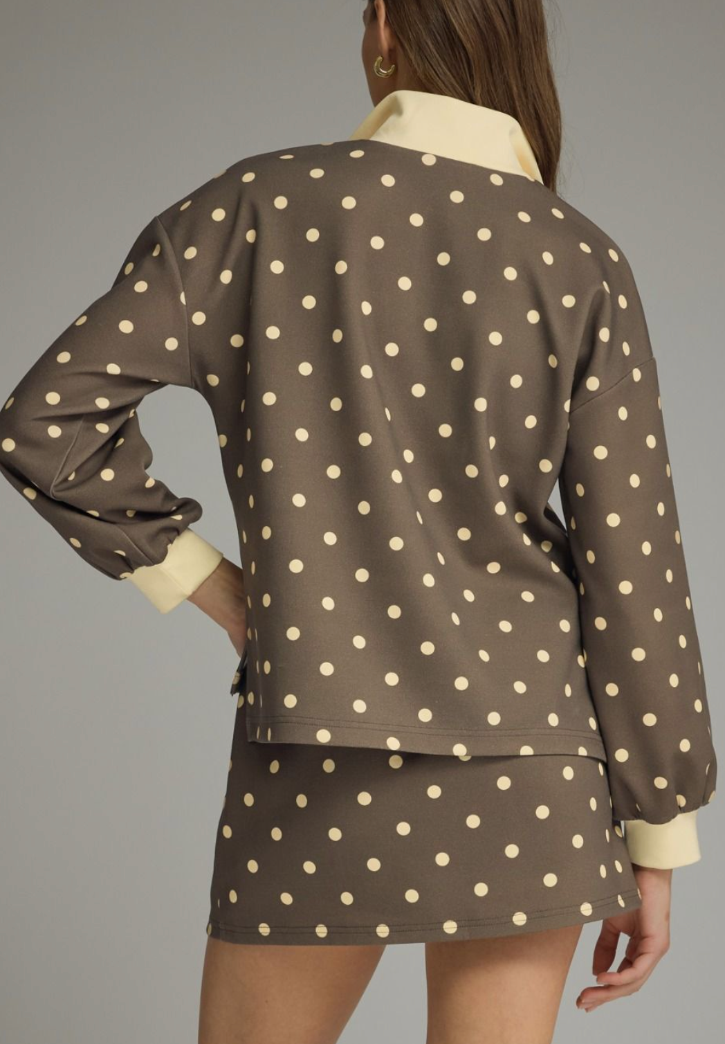 Simple Comfort Polka Dot Skort Set