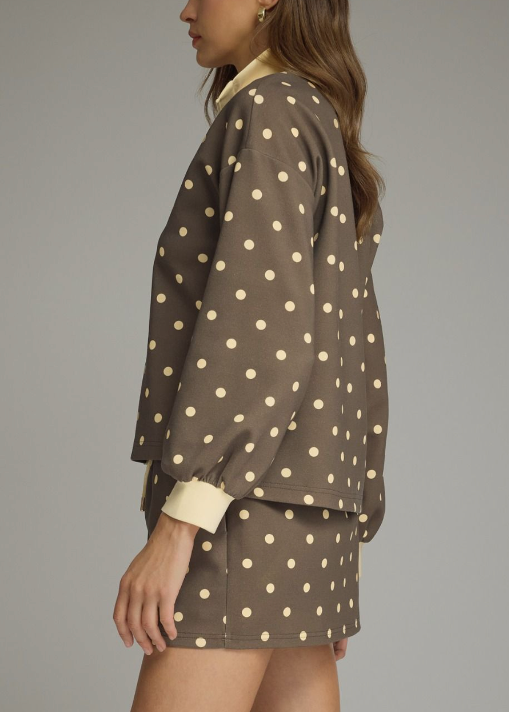 Simple Comfort Polka Dot Skort Set