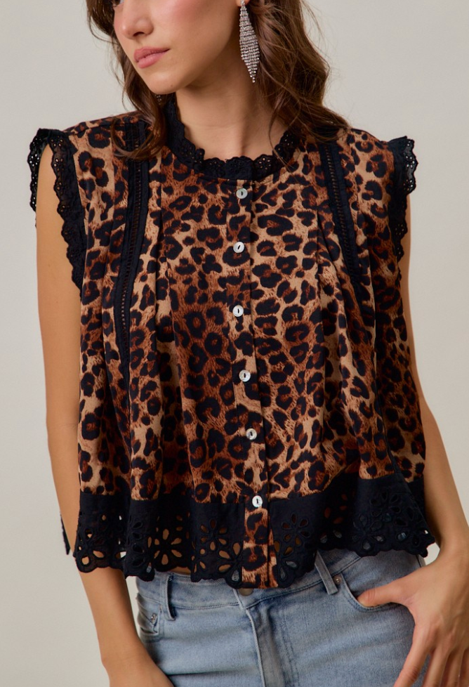 Wild at Heart Leopard Top