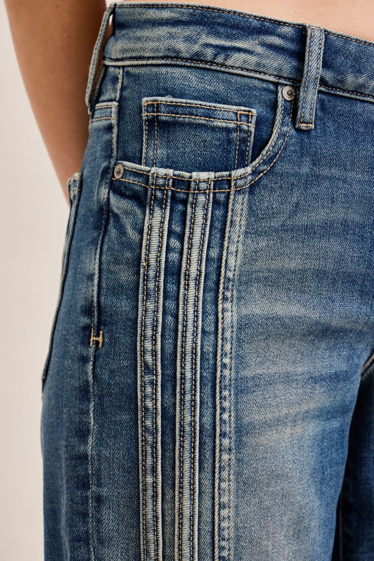 Hidden Ella Jean with Seam Detail