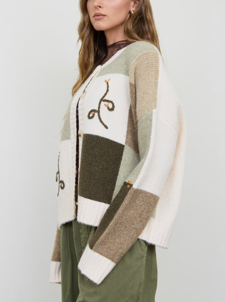Coffee House Cozy Cardigan Sweater