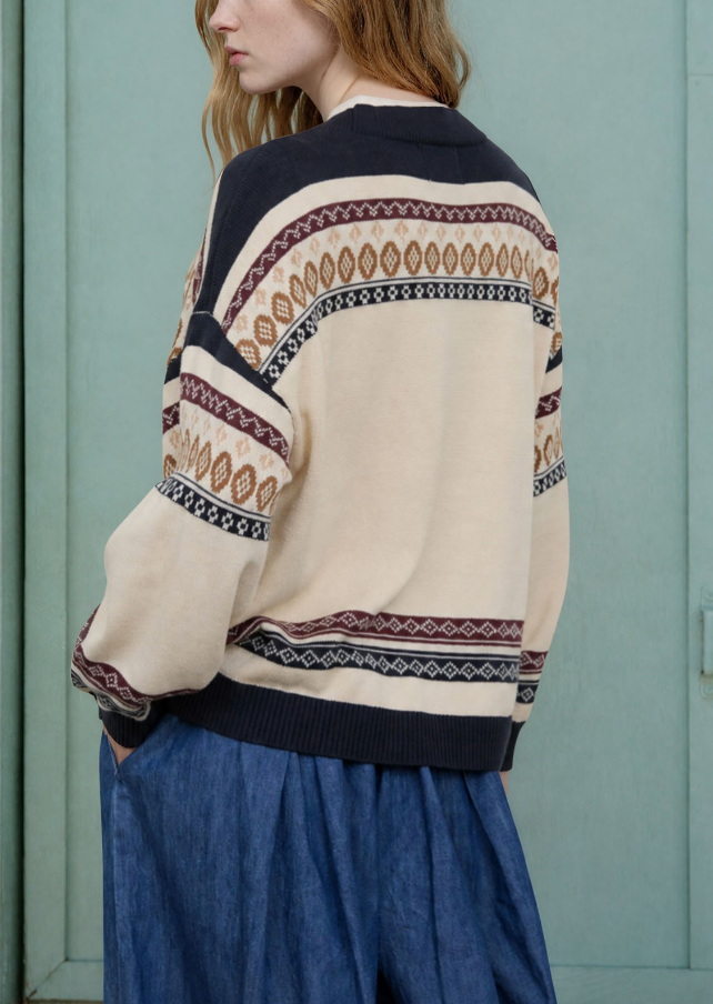 A Little Western Cowboy Cardigan Sweater