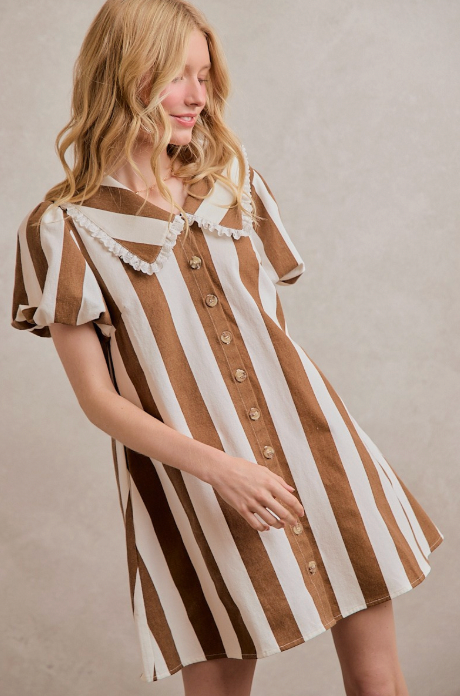 Retro Perfection Striped Dress