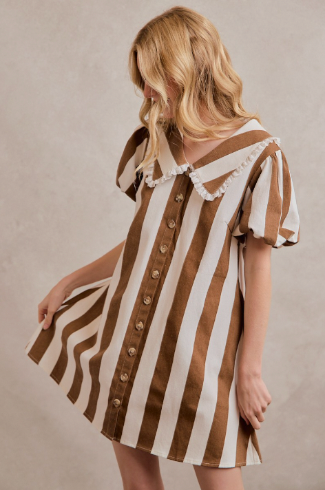 Retro Perfection Striped Dress