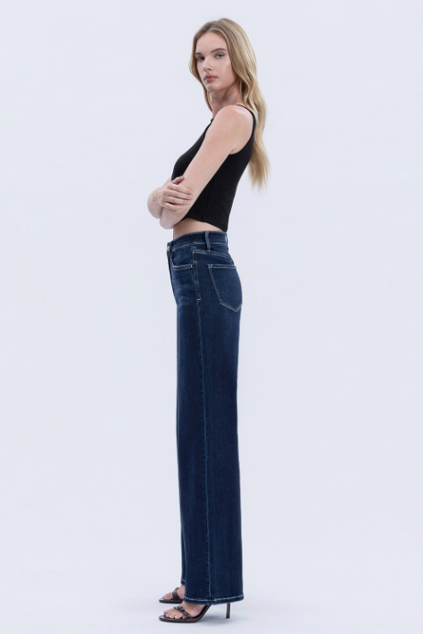 Harmonious Dark Wash Jeans by Flying Monkey