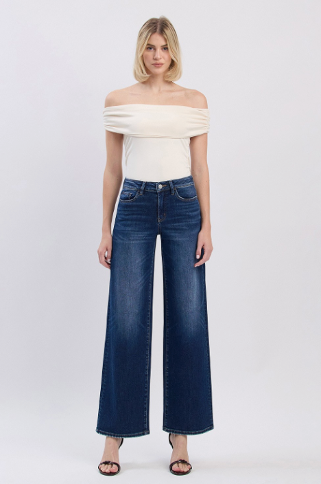 Flying Bird Dark Washed Jeans by Flying Monkey