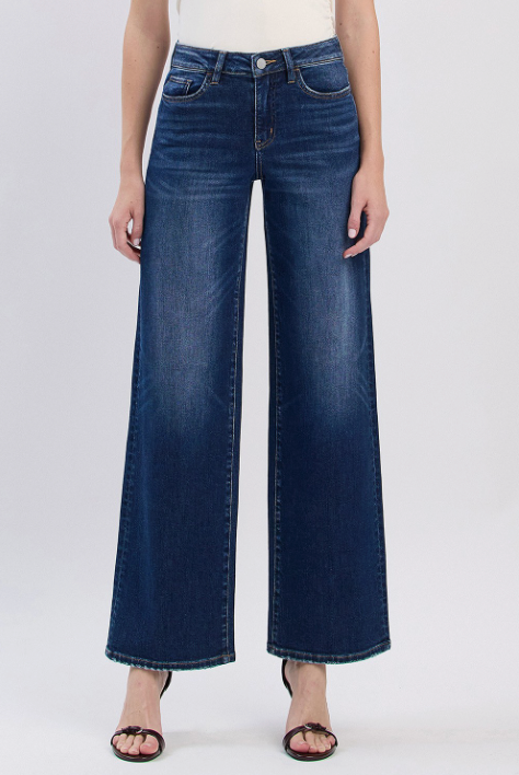 Flying Bird Dark Washed Jeans by Flying Monkey