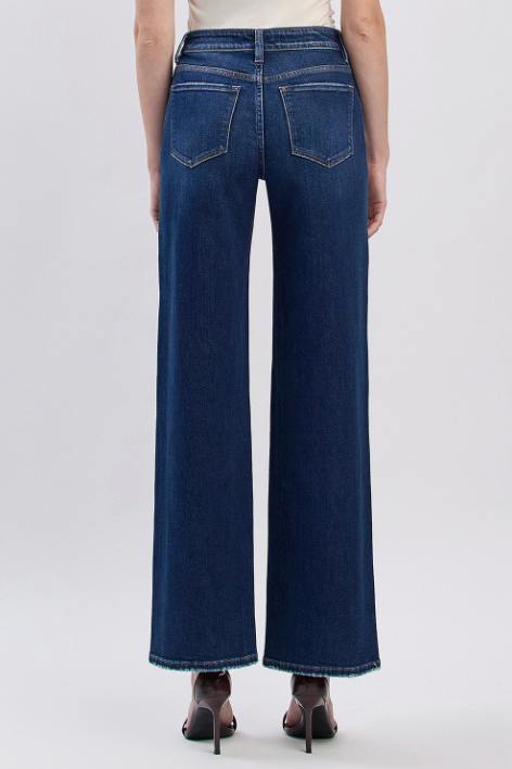 Flying Bird Dark Washed Jeans by Flying Monkey