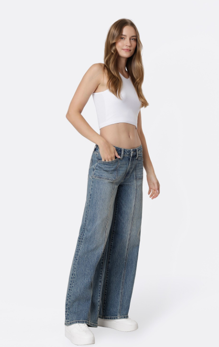 Splendid Olivia Front Seam Jeans by Vervet