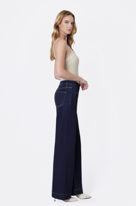 Olivia Dark Rinse Trouser Jean