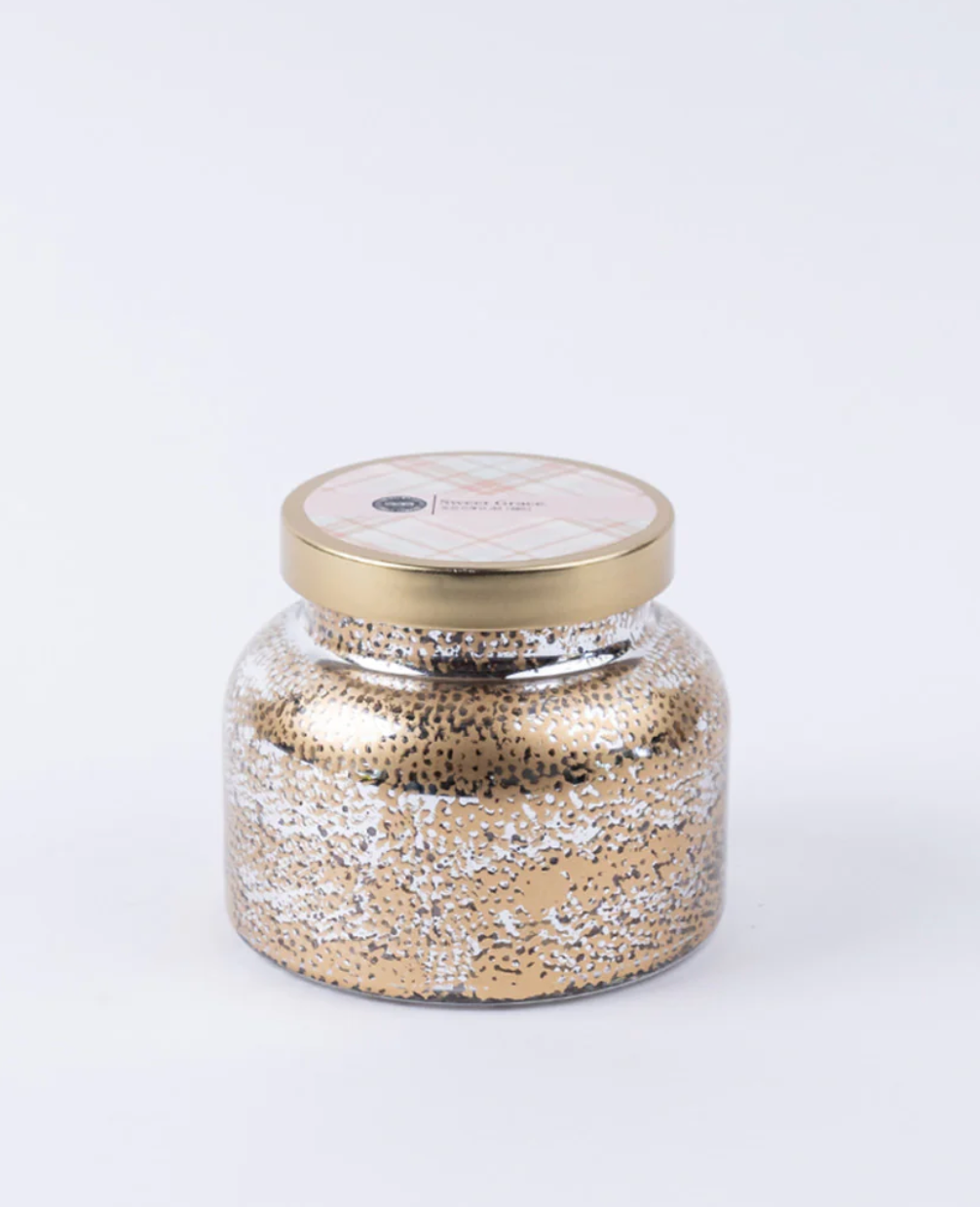 Sweet Grace Holiday Plaid Candle
