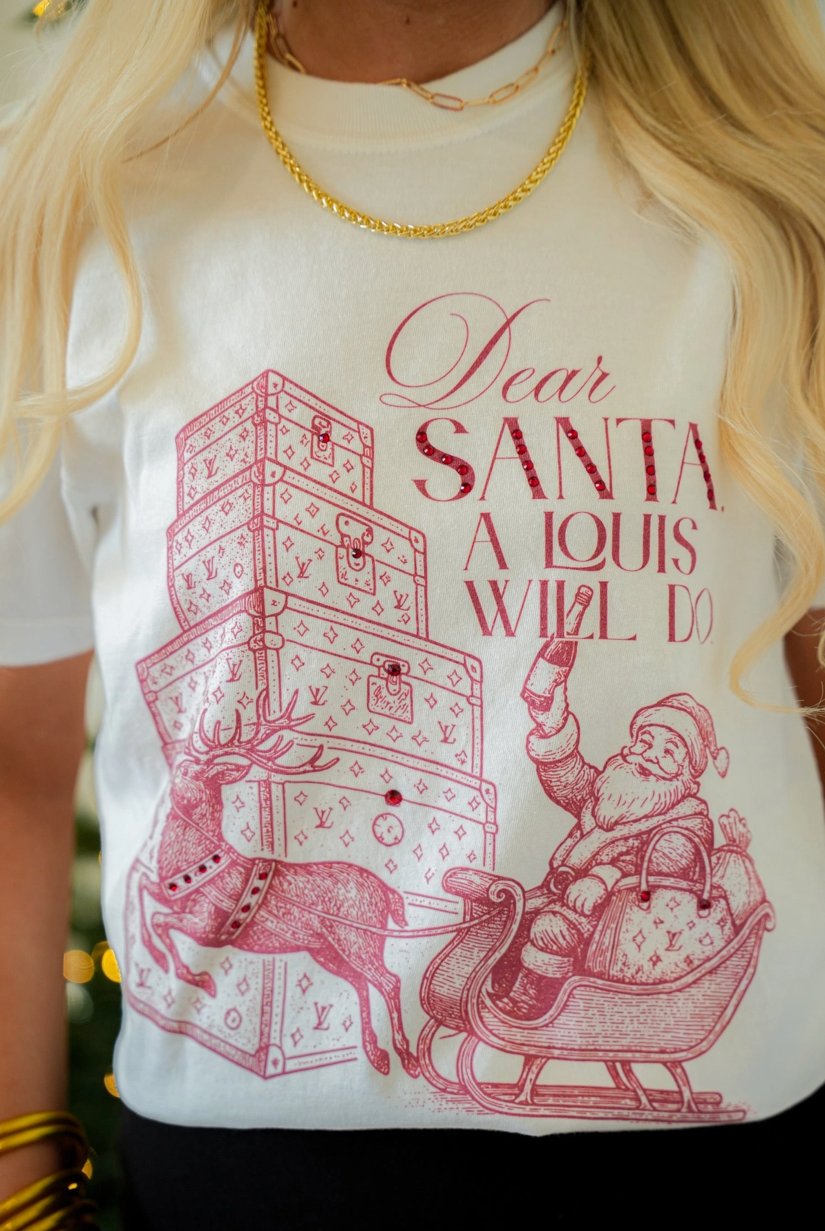 Dear Santa A Louis Will Do Tee