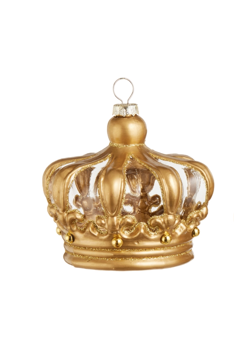 Gold Crown Ornament