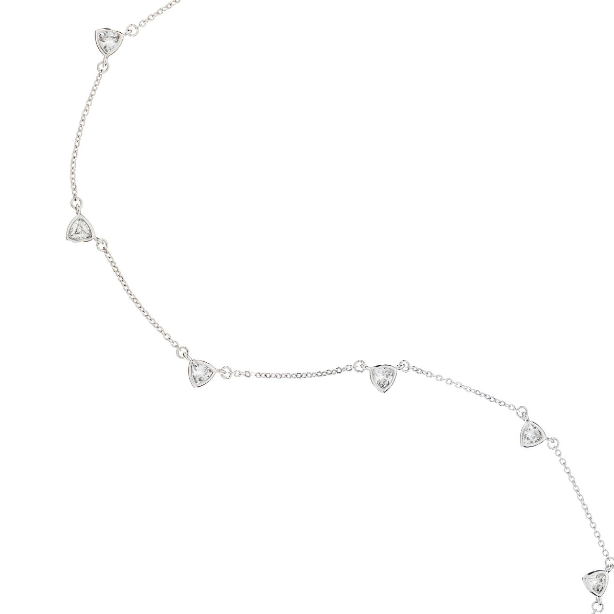 Brenda Grands Demi-Fine Gold CZ Drop Necklace
