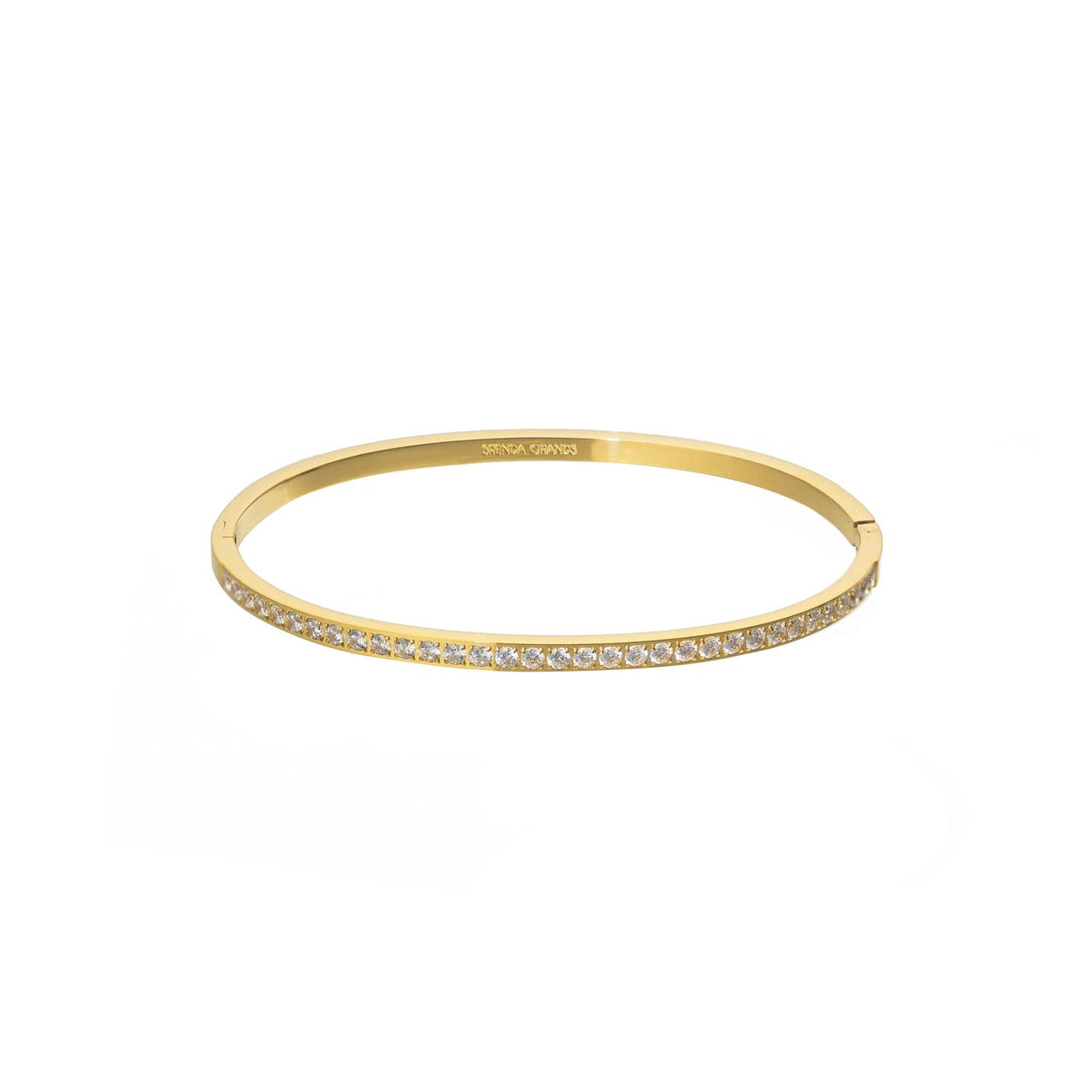 Brenda Grands Waterproof Gold Tennis Bangle