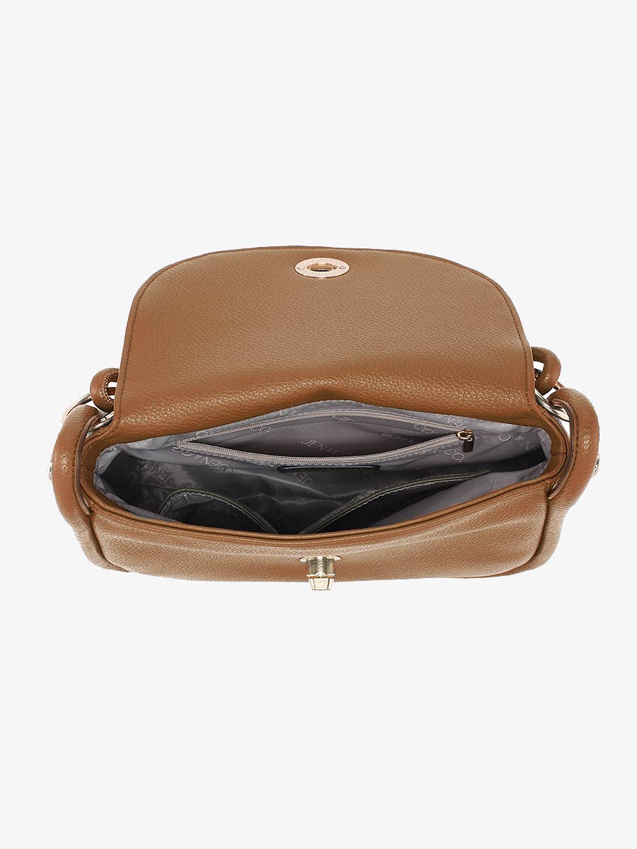 Effie Messenger Satchel Purse in Olive