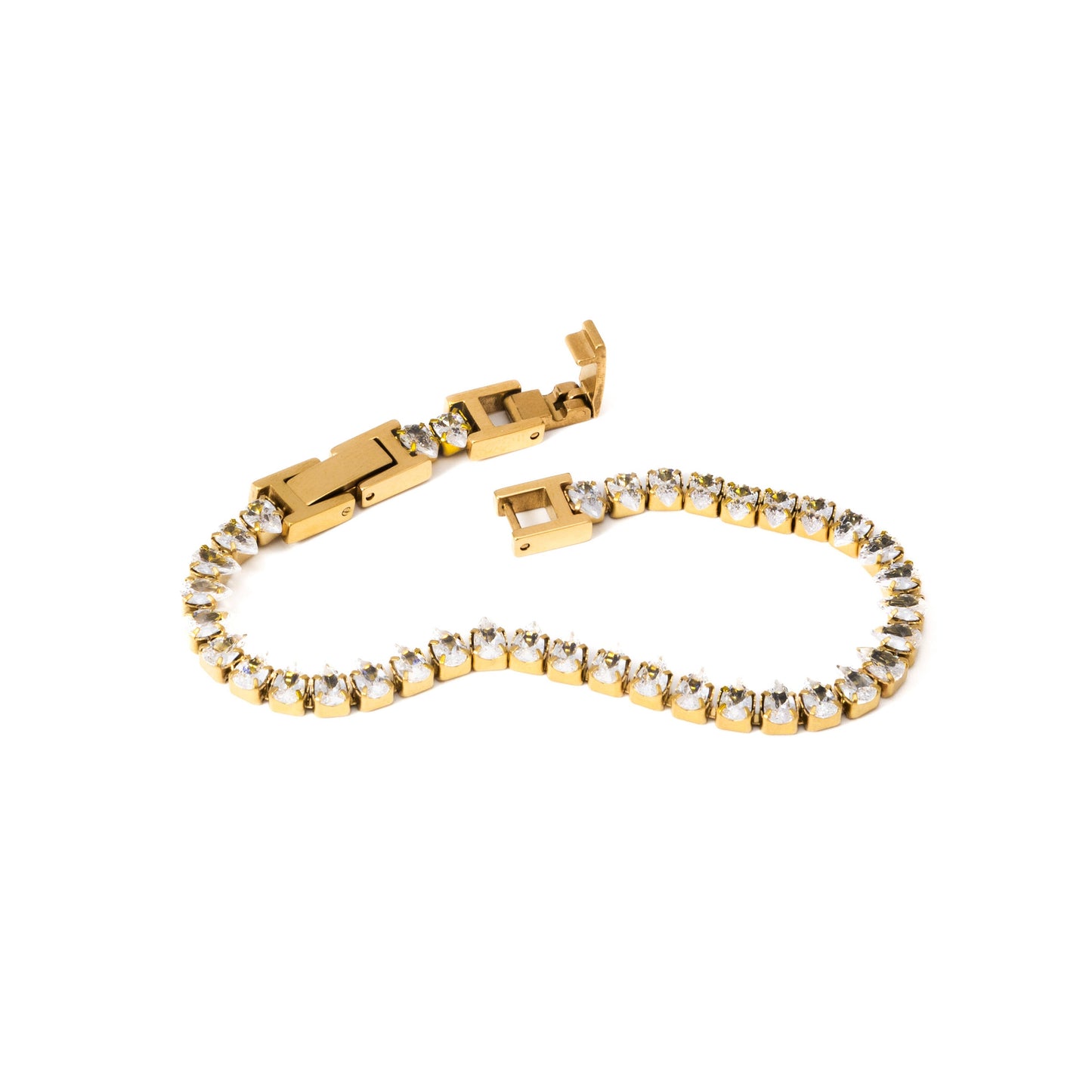 Brenda Grands Waterproof Teardrop Tennis Bracelet
