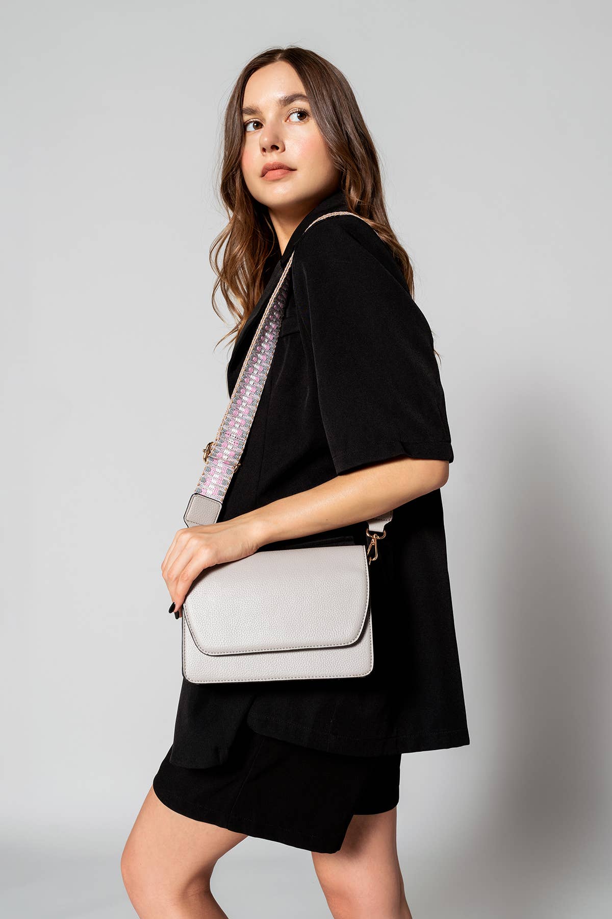 Noah Crossbody in Wine